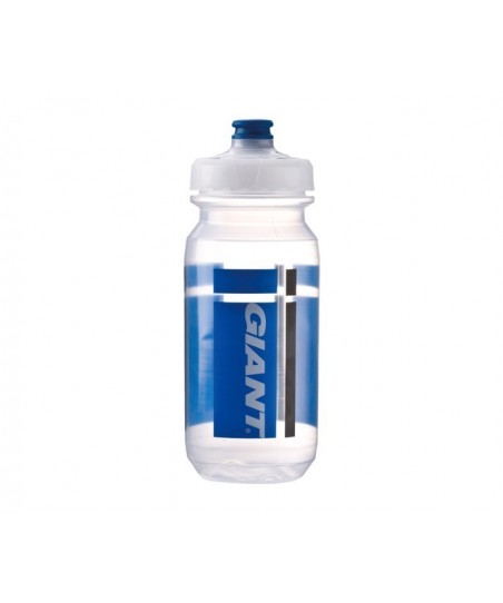 Giant Pour Fast Doublespring 600cc Water Bottle Transparent/Blue