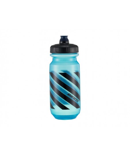 Giant Doublespring 600cc Water Bottle Transparent Blue/Black